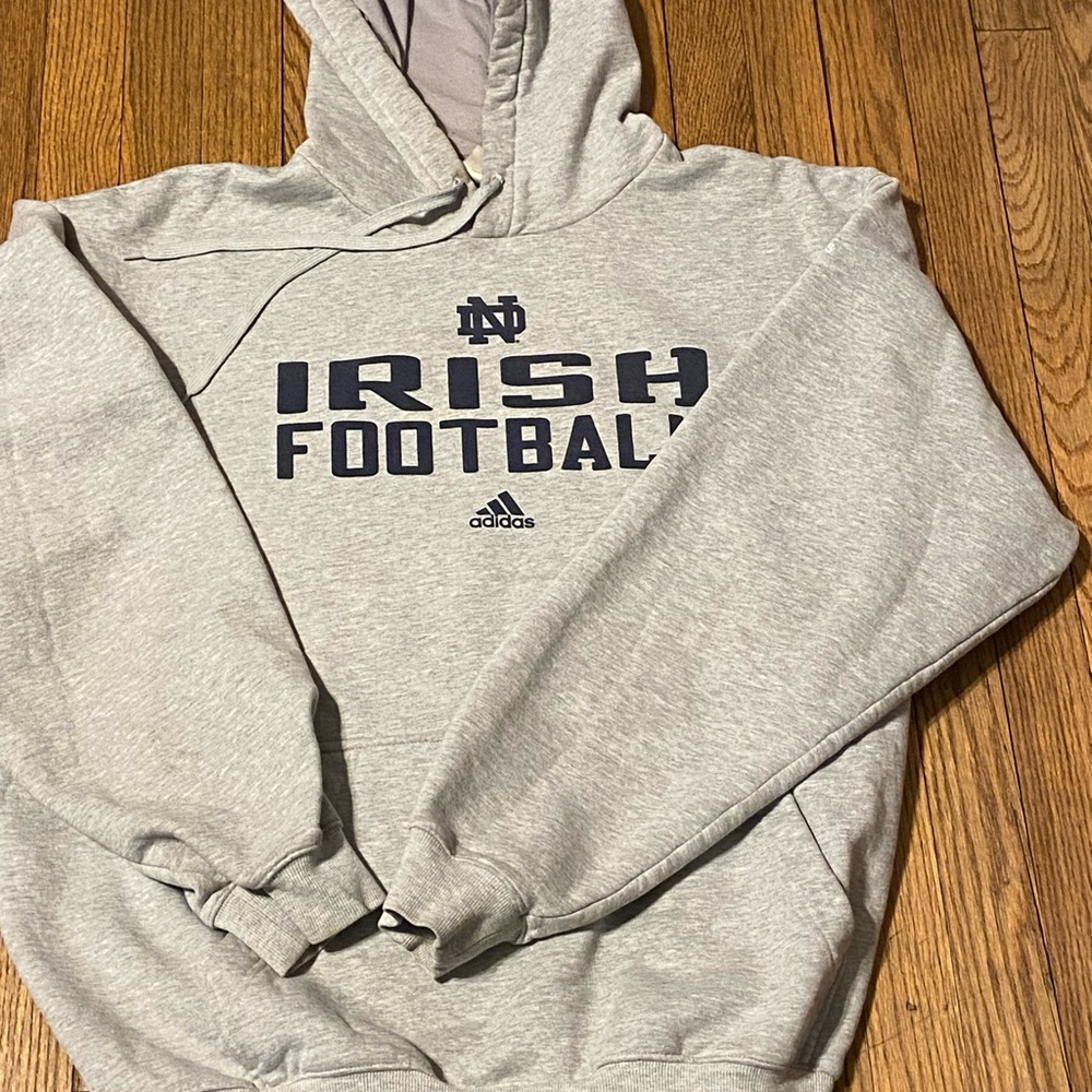 Vintage Adidas Notre Dame Football Team Issue Practic… Gem